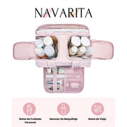 Bolsa de Maquillaje Organizada