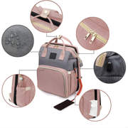 Mochila Maternal con Cuna Plegable