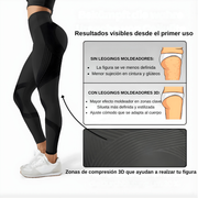 Leggings Moldeadores 3D de Cintura Alta