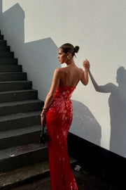 Vestido Maxi de Gala Kailani con Lentejuelas