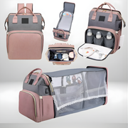 Mochila Maternal con Cuna Plegable