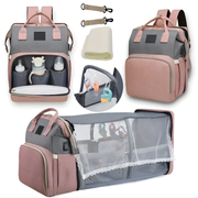 Mochila Maternal con Cuna Plegable
