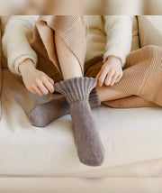 Pack de 5 calcetines térmicos de canalé – Rhea