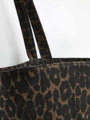 Bolso de Hombro Estampado Leopardo Fashion