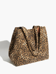 Bolso Hobo Grande Estampado Leopardo