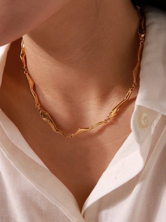 Collar Aros Irregulares