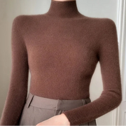 Jersey de lana de cuello alto – Norine
