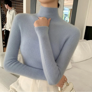 Jersey de lana de cuello alto – Norine