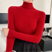 Jersey de lana de cuello alto – Norine