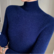 Jersey de lana de cuello alto – Norine