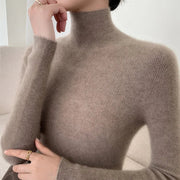 Jersey de lana de cuello alto – Norine