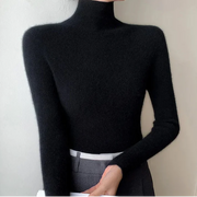 Jersey de lana de cuello alto – Norine
