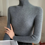 Jersey de lana de cuello alto – Norine