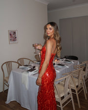 Vestido Maxi de Gala Kailani con Lentejuelas