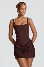 Vestido Mini Corvina Elegante